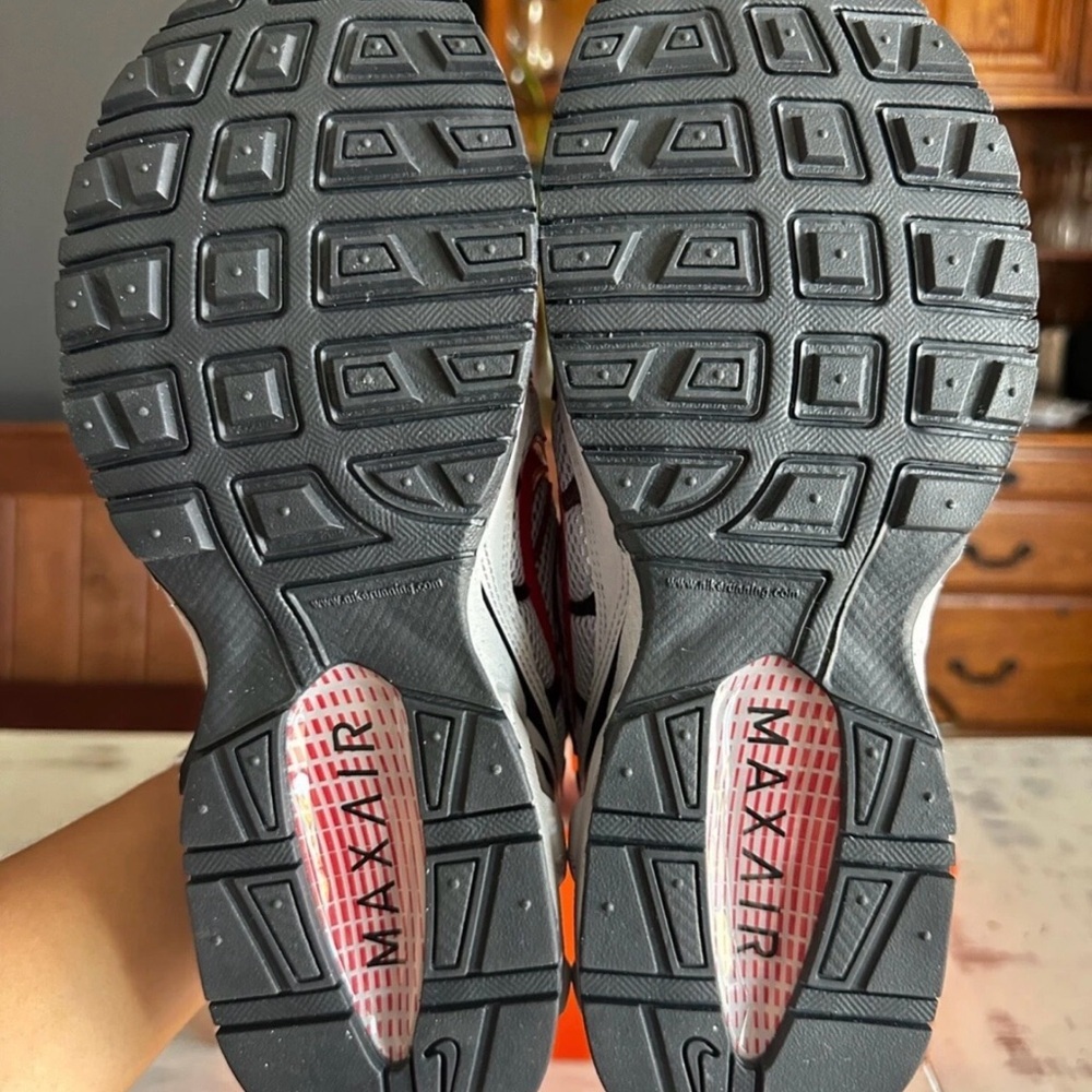 No Box Nike Men's Air Max Torch 4 "Gray/Red" Running Training Shoes Size 11 Men - Picture 5 of 6